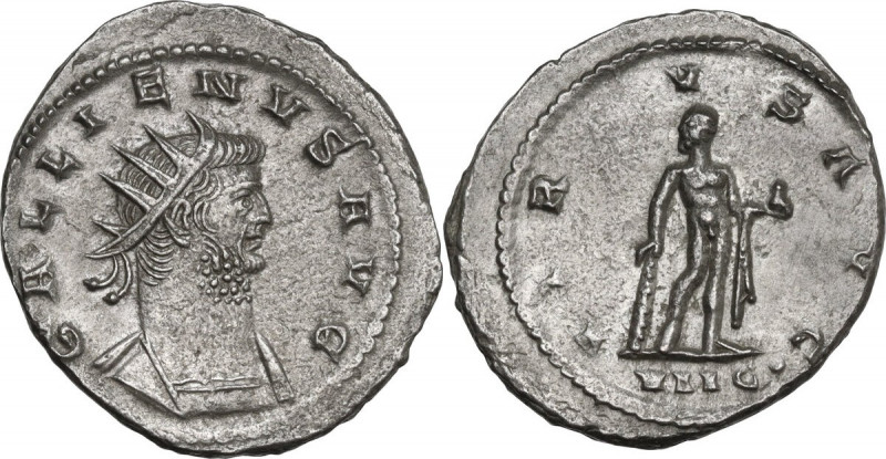 Gallienus (253-268). BI Antoninianus. Antioch mint, 266-267. RIC V 623 corr. (pe...