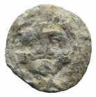Sicily(?), PB Seal, c. 4th-3rd century BC (12mm, 3.35g). Gorgoneion / Blank.