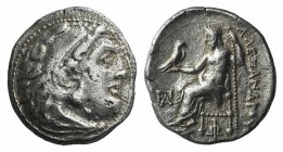 Kings of Macedon, Antigonos I Monophthalmos (Strategos of Asia, 320-306/5 BC, or king, 306/5-301 BC). AR Drachm (17mm, 4.00g, 12h). In the name and ty...