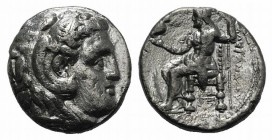 Kings of Macedon, Antigonos I Monophthalmos (Strategos of Asia, 320-306/5 BC, or king, 306/5-301 BC). AR Tetradrachm (24mm, 15.48g, 2h). In the name a...