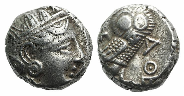Attica, Athens, c. 454-404 BC. AR Tetradrachm (21mm, 17.02g, 9h). Eastern imitat...