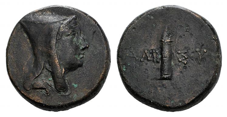 Pontos, Amisos. temp. Mithradates VI, c. 85-65 BC. Æ (27mm, 21.45g, 12h). Head r...