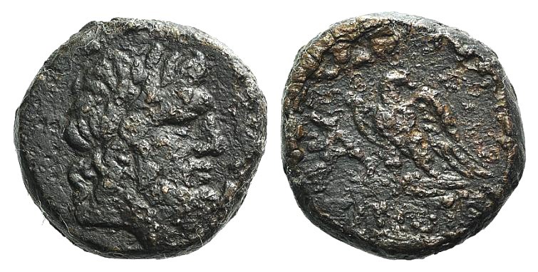 Pontos, Amisos, time of Mithradates VI, c. 85-65 BC. Æ (19mm, 8.44g, 12h). Laure...
