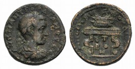 Gordian III (238-244). Pontus, Neocaesarea. Æ (29mm, 16.27g, 6h), year 178 (241/2). Laureate, draped and cuirassed bust r. R/ Urn with palm-branch set...