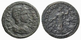 Tranquillina (Augusta, 241-244). Phrygia, Apamea. Æ (29mm, 11.11g, 6h). Diademed and draped bust r. R/ Athena standing l., holding patera and spear. C...