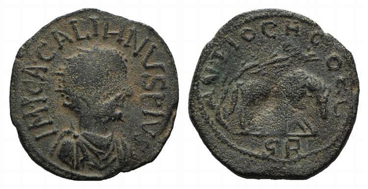 Gallienus (253-268). Pisidia, Antioch. Æ (28mm, 8.74g, 6h). Radiate and cuirasse...