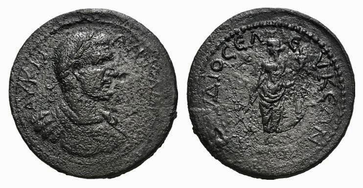 Claudius II (268-270). Pisidia, Seleuceia. Æ (33mm, 18.69g, 12h). Laureate and c...
