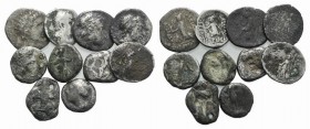 Lot of 10 Greek Ar coins, to be catalog. Lot sold as it, no returns
