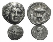 Lot 2 Greek Ar coins, to be catalog. Lot sold as it, no returns