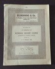 Glendining & Co., A collection of Roman Silver Coins (Augustus to Clodius Albinus) formed by G.R. Arnold. London, 18-18 June 1969. Softcover, 687 lots...