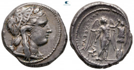 Sicily. Syracuse. Agathokles 317-289 BC. Tetradrachm AR