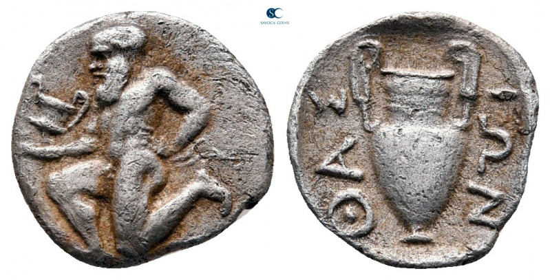 Islands off Thrace. Samothrace circa 404-340 BC. 
Trihemiobol AR

10 mm, 0,82...