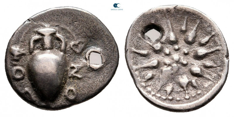 Lokris. Locri Opuntii (Epicnemidii) circa 375-350 BC. 
Obol AR

11 mm, 0,65 g...