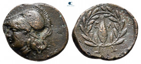 Aiolis. Elaia  circa 350-300 BC. Bronze Æ