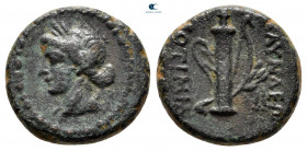 Lydia. Blaundos circa 200-100 BC. Theotimidos, magistrate. Bronze Æ