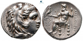 Seleukid Kingdom. Babylon I mint. Seleukos I Nikator 312-281 BC. In the name and types Alexander III 'the Great' of Macedon.. Tetradrachm AR