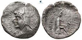 Kings of Parthia. Hekatompylos circa 185-132 BC. Phriapatios to Mithradates I. Drachm AR