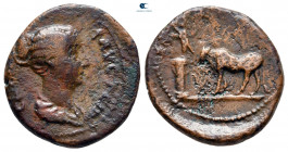 Troas. Ilion. Faustina II AD 147-175. Bronze Æ