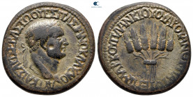 Phrygia. Apameia. Vespasian AD 69-79. Plancius Verus, magistrate.. Bronze Æ