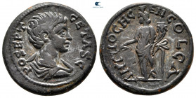 Pisidia. Antioch. Geta, as Caesar AD 198-209. Bronze Æ