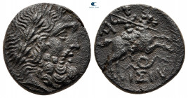 Pisidia. Isinda 100-0 BC. Dated CY 1 (19/18 or 6/5 BC). Bronze Æ