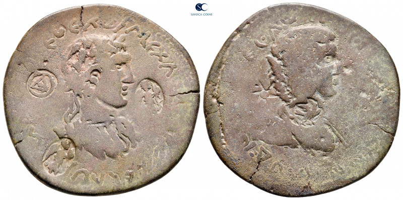 Cilicia. Ninika - Klaudiopolis. Severus Alexander, with Julia Mamaea AD 222-235....