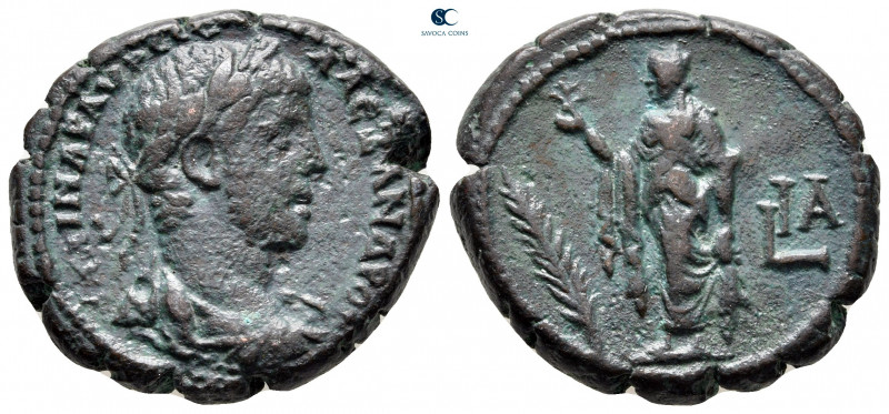 Egypt. Alexandria. Severus Alexander AD 222-235. Dated RY 12 (AD 232/3)
Billon-...