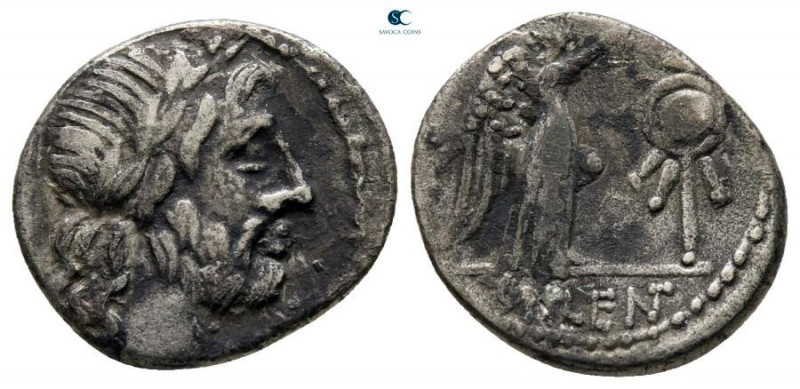 Cn. Cornelius Lentulus Clodianus 88 BC. Rome
Quinarius AR

15 mm, 1,52 g

L...