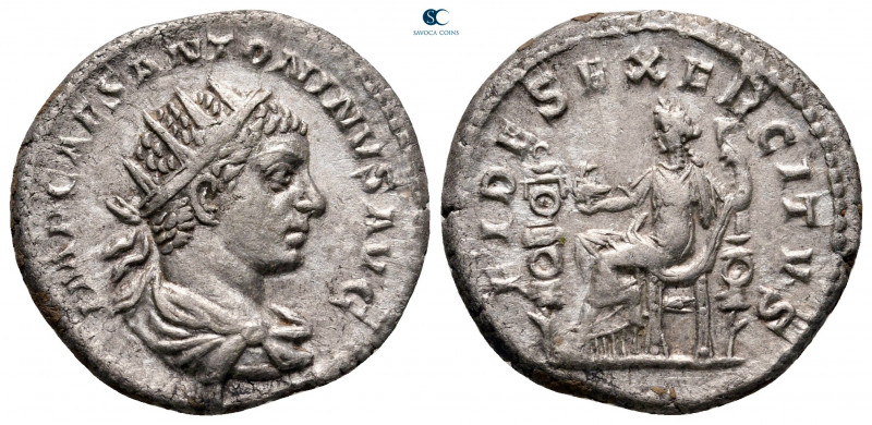 Elagabal AD 218-222. Rome
Antoninianus AR

21 mm, 5,06 g

IMP CAES ANTONINV...