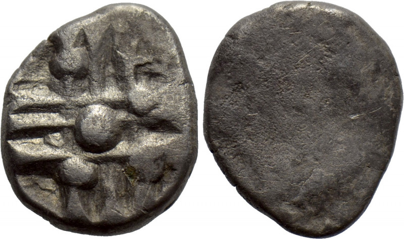 CENTRAL EUROPE. Noricum. Obol (Late 2nd century BC). "Eis" type. 

Obv: Blank....