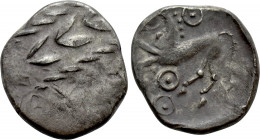 CENTRAL EUROPE. Boii. Drachm (1st century BC). "Tótfalu" type