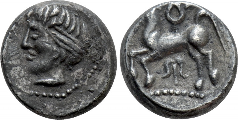 CENTRAL EUROPE. Imitations of Philip II of Macedon (2nd-1st centuries BC). Obol....
