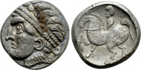 EASTERN EUROPE. West Slovakia (3rd-2nd centuries BC). Tetradrachm. "Kroisbacher" type