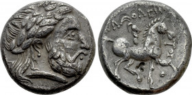 EASTERN EUROPE. Imitation of Philip II of Macedon. Tetradrachm (Circa 3nd century BC). "Audoleon" type
