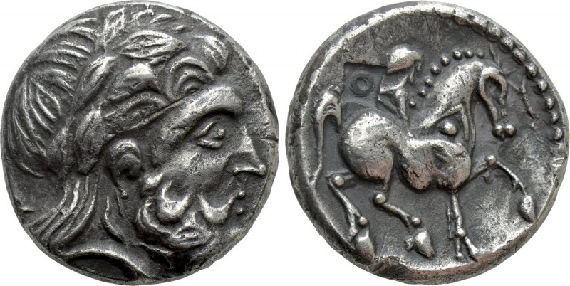 EASTERN EUROPE. Imitations of Philip II of Macedon (Circa 3rd century BC). Tetra...