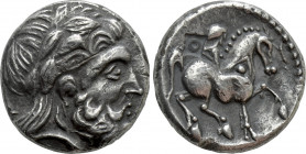 EASTERN EUROPE. Imitations of Philip II of Macedon (Circa 3rd century BC). Tetradrachm. "Puppenreiter" type