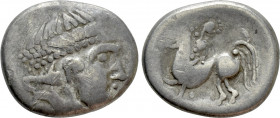 EASTERN EUROPE. Imitations of Philip II of Macedon (2nd-1st centuries BC). Tetradrachm. "Velemer" type