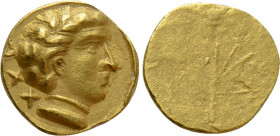 ETRURIA. Populonia. GOLD 25 Asses (Circa 300-250 BC)
