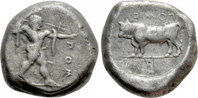 LUCANIA. Poseidonia. Nomos (Circa 470-445 BC)