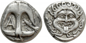 THRACE. Apollonia Pontika. Drachm (Late 5th-4th centuries BC)