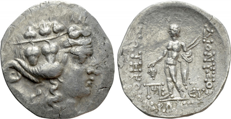 THRACE. Maroneia. Tetradrachm (Circa 189/8-49/5 BC). 

Obv: Wreathed head of D...