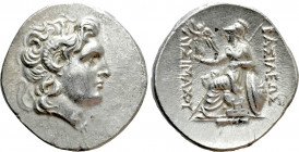KINGS OF THRACE (Macedonian). Lysimachos (305-281 BC). Tetradrachm. Herakleia Pontika