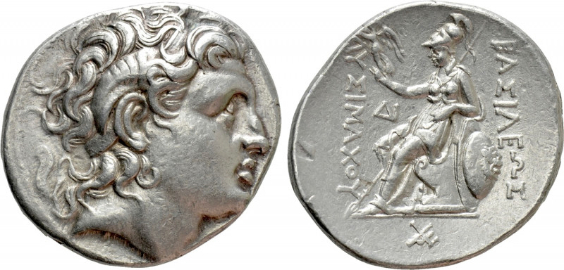 KINGS OF THRACE (Macedonian). Lysimachos (305-281 BC). Tetradrachm. Amphipolis. ...