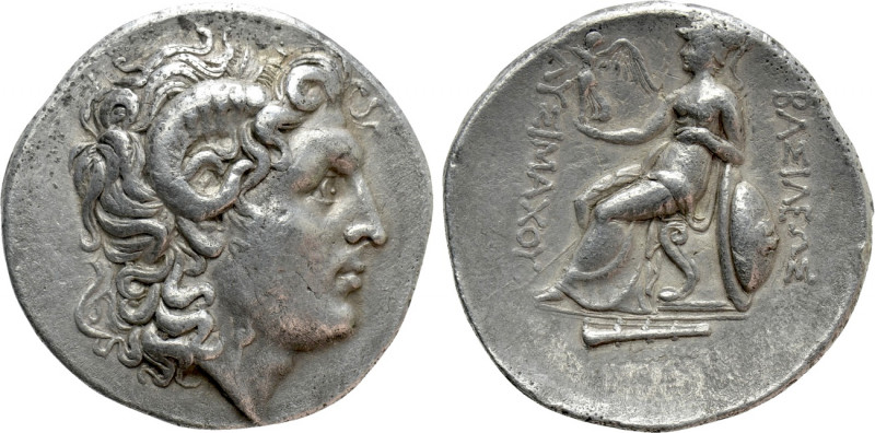 KINGS OF THRACE (Macedonian). Lysimachos (305-281 BC). Tetradrachm. Herakleia Po...