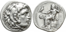 KINGS OF THRACE (Macedonian). Lysimachos (305-281 BC). Drachm. Uncertain mint in Asia Minor. In the name of Alexander III of Macedon