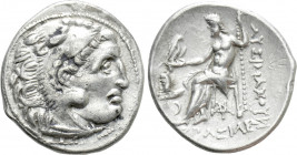 KINGS OF THRACE (Macedonian). Lysimachos (305-281 BC). Drachm. Kolophon