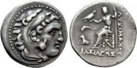 KINGS OF THRACE (Macedonian). Lysimachos (305-281 BC). Drachm. Lampsakos