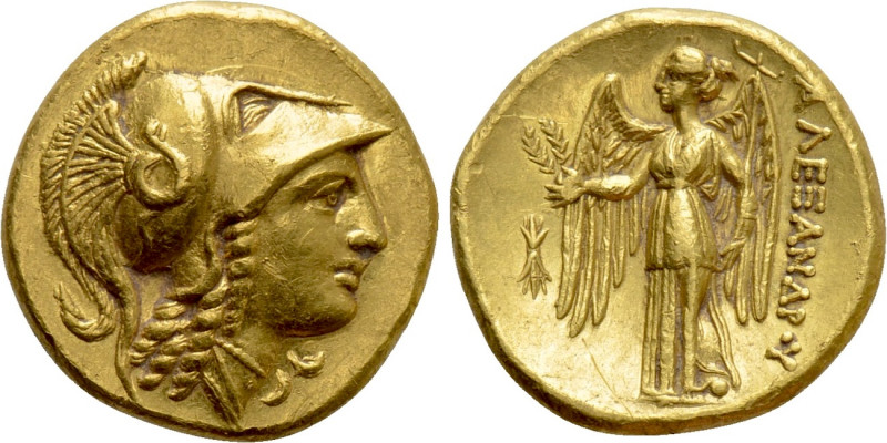 KINGS OF MACEDON. Alexander III 'the Great' (336-323 BC). GOLD Stater. Uncertain...