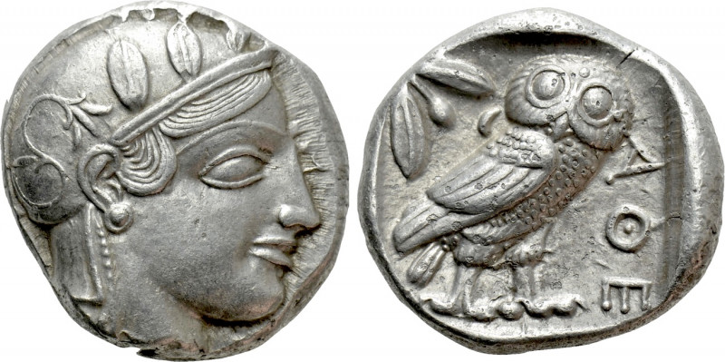 ATTICA. Athens. Tetradrachm (Circa 460-454 BC). 

Obv: Helmeted head of Athena...