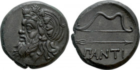 BOSPOROS. Pantikapaion. Ae (Circa 340-325 BC)